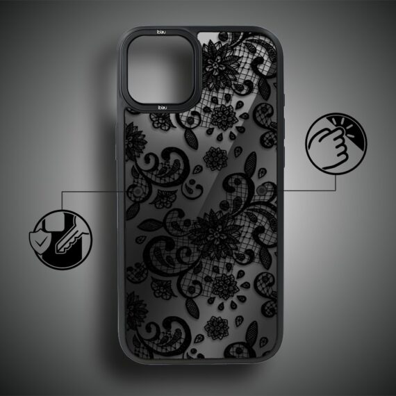 Etui-do-iPhone-14-IBIZU-DropGuard-Matt-z-MagSafe-Midnight-Koronkowa-czerń (7)