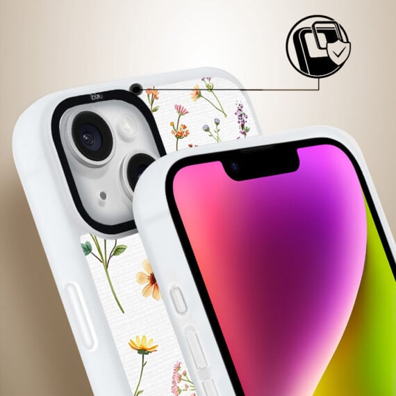 Etui-do-iPhone-14-IBIZU-DropGuard-Matt-z-MagSafe-Pastel-Bloom-Letni-bukiet-pop3