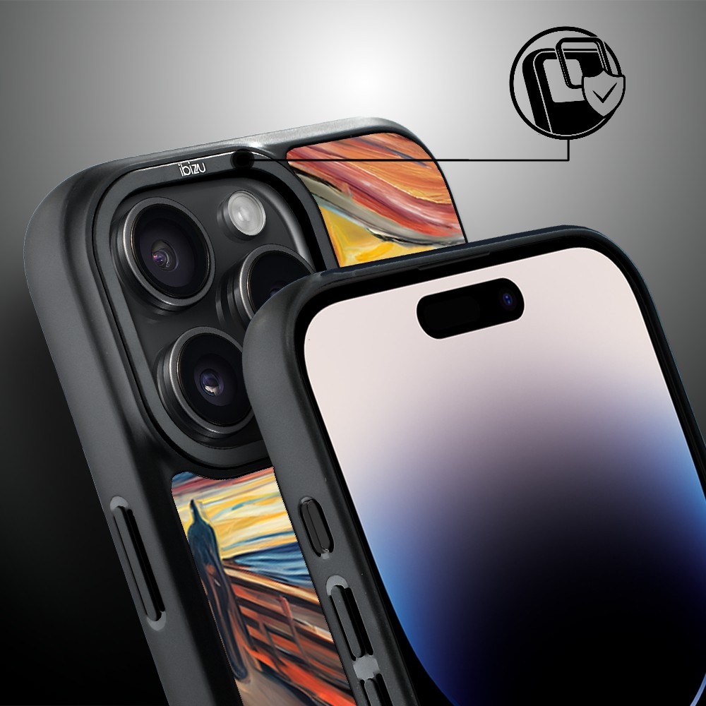 Etui-do-iPhone-14-Pro-IBIZU-DropGuard-Matt-z-MagSafe-Edvard-Munch-krzyk-kota (3)