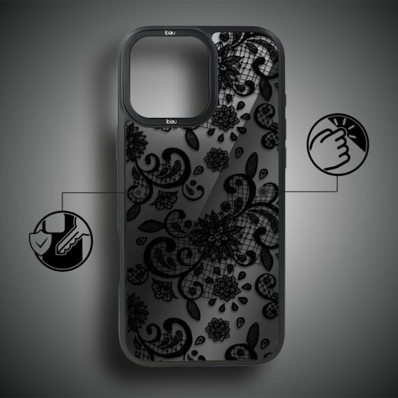 Etui-do-iPhone-14-Pro-IBIZU-DropGuard-Matt-z-MagSafe-Midnight-Koronkowa-czerń (7)