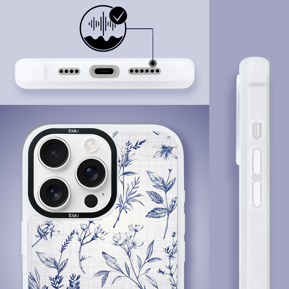 Etui-do-iPhone-14-Pro-IBIZU-DropGuard-Matt-z-MagSafe-Pastel-Bloom-Lazurowe-szepty-white (4)