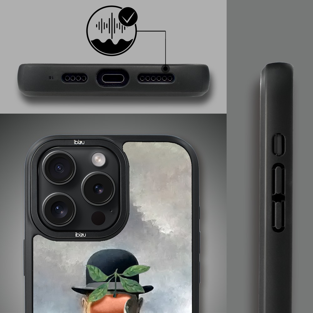 Etui-do-iPhone-14-Pro-IBIZU-DropGuard-Matt-z-MagSafe-Rene-Magritte-syn-człowieczy (4)