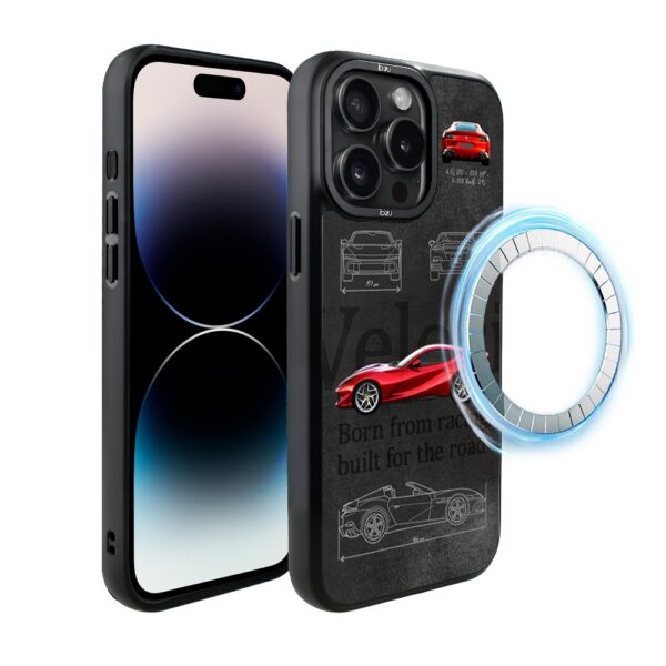 Etui do iPhone 14 Pro Max IBIZU DropGuard Matt z MagSafe, TechDrive, 812 Superfast
