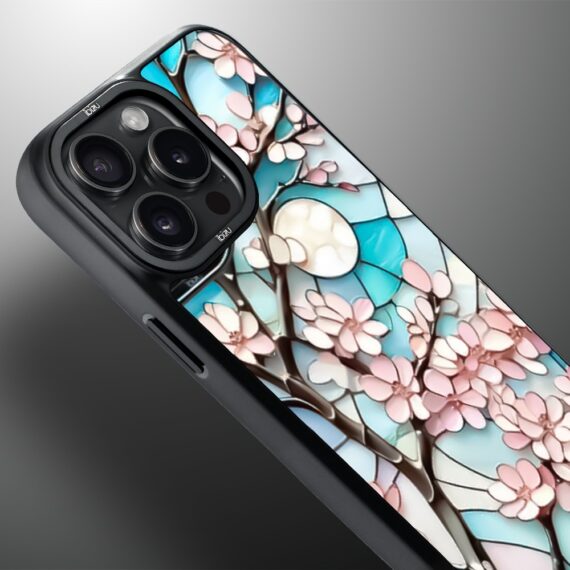 Etui do iPhone 14 Pro Max IBIZU DropGuard Matt z MagSafe, Barwy Szkła, Księżycowa Wiśnia (7)