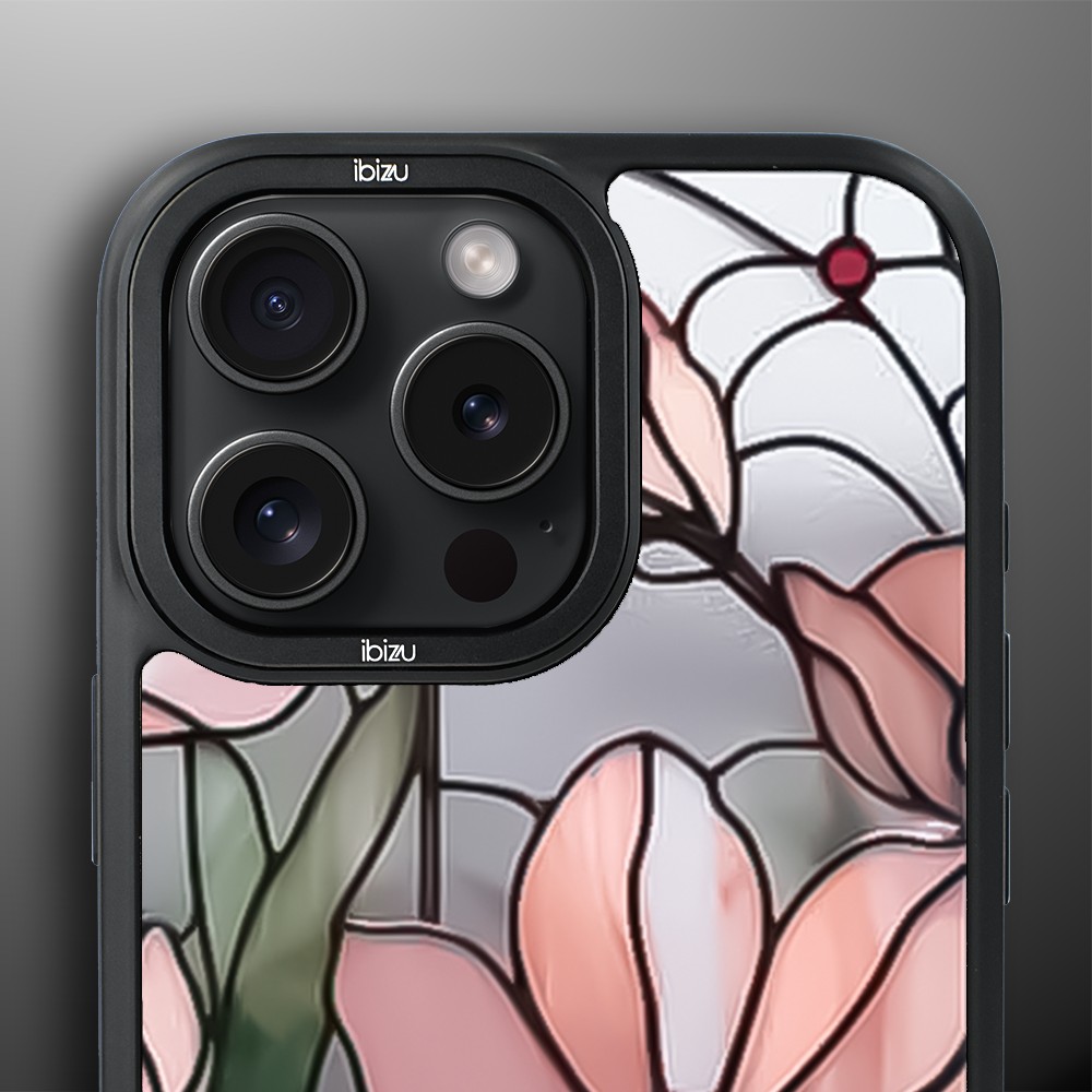 Etui do iPhone 14 Pro Max IBIZU DropGuard Matt z MagSafe, Barwy Szkła, Różowa magnolia (2)