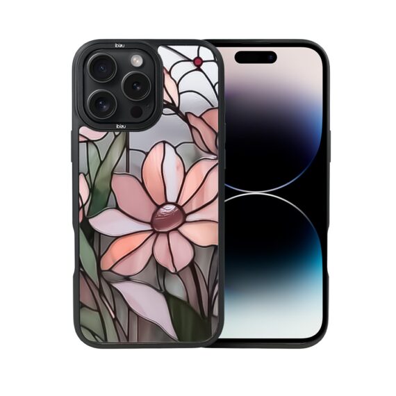 Etui do iPhone 14 Pro Max IBIZU DropGuard Matt z MagSafe, Barwy Szkła, Różowa magnolia (5)