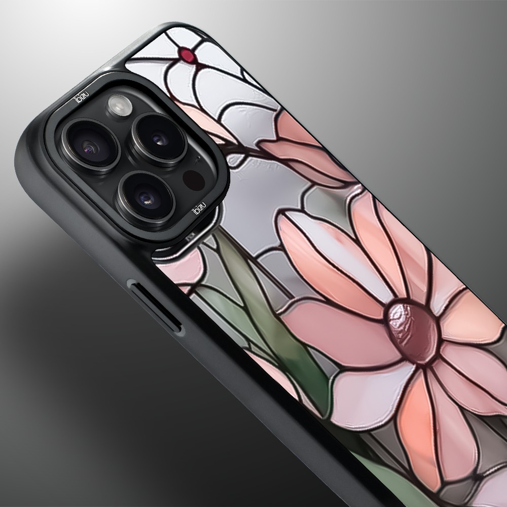 Etui do iPhone 14 Pro Max IBIZU DropGuard Matt z MagSafe, Barwy Szkła, Różowa magnolia (7)