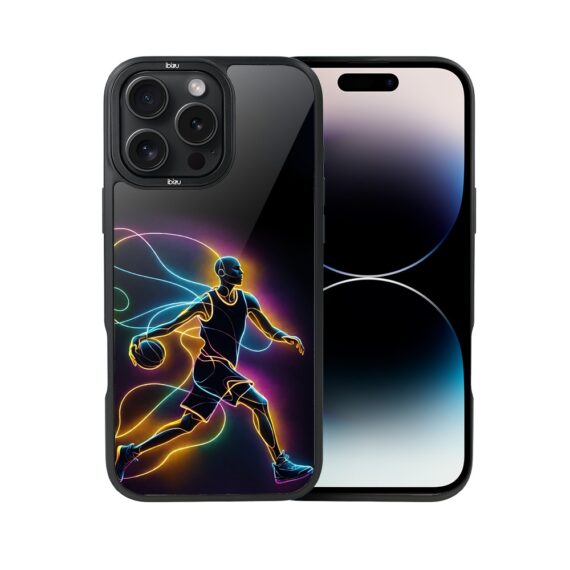 Etui do iPhone 14 Pro Max IBIZU DropGuard Matt z MagSafe, #ElectroMove, Duch koszykówki (8)