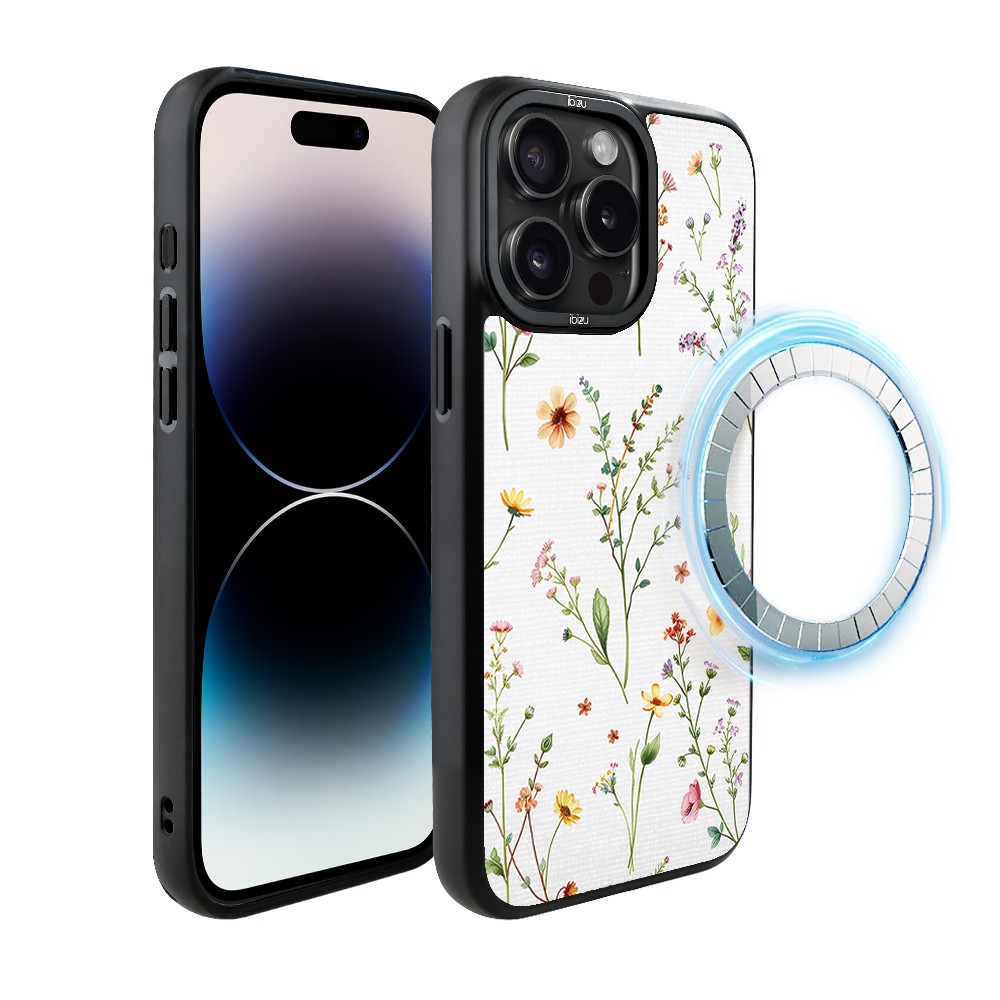 Etui do iPhone 14 Pro Max IBIZU DropGuard Matt z MagSafe, Pastel Bloom, Letni bukiet (4)