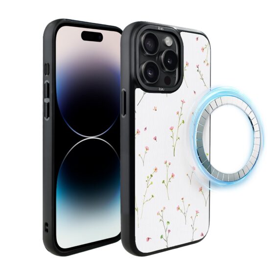 Etui do iPhone 14 Pro Max IBIZU DropGuard Matt z MagSafe, Pastel Bloom, Polna fantazja (2)
