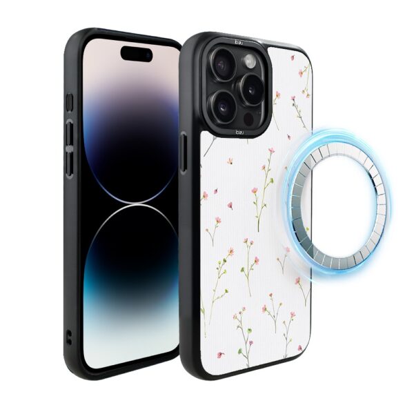 Etui do iPhone 14 Pro Max IBIZU DropGuard Matt z MagSafe, Pastel Bloom, Polna fantazja