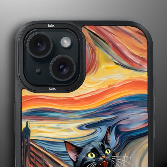 Etui-do-iPhone-15-IBIZU-DropGuard-Matt-z-MagSafe-Edvard-Munch-krzyk-kota (5)