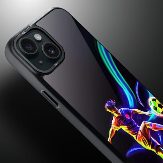 Etui do iPhone 15 IBIZU DropGuard Matt z MagSafe, #ElectroMove, W rytmie piłki nożnej (1)
