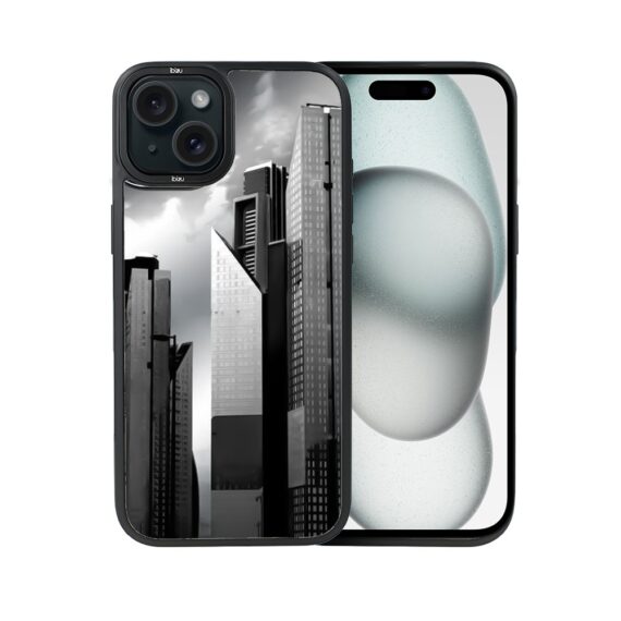 Etui do iPhone 15 IBIZU DropGuard Matt z MagSafe, Noir City, Manhattan (2)