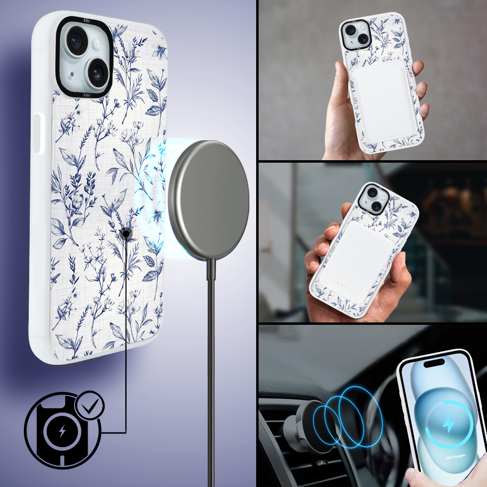 Etui-do-iPhone-15-IBIZU-DropGuard-Matt-z-MagSafe-Pastel-Bloom-Lazurowe-szepty-white (1)