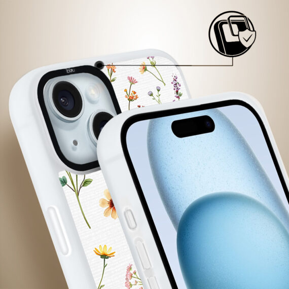 Etui-do-iPhone-15-IBIZU-DropGuard-Matt-z-MagSafe-Pastel-Bloom-Letni-bukiet-pop3