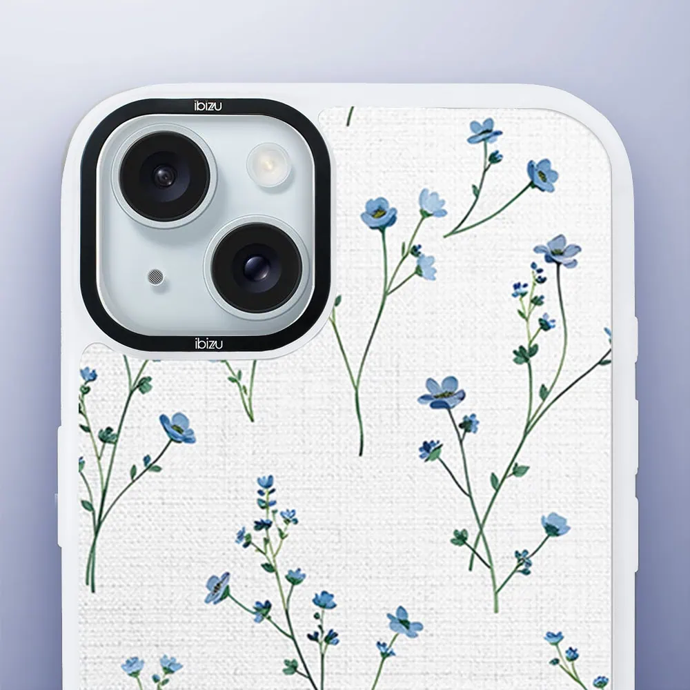 Etui-do-iPhone-15-IBIZU-DropGuard-Matt-z-MagSafe-Pastel-Bloom-Niebieski-sen-biale-2
