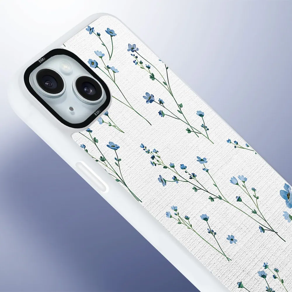 Etui-do-iPhone-15-IBIZU-DropGuard-Matt-z-MagSafe-Pastel-Bloom-Niebieski-sen-biale-7