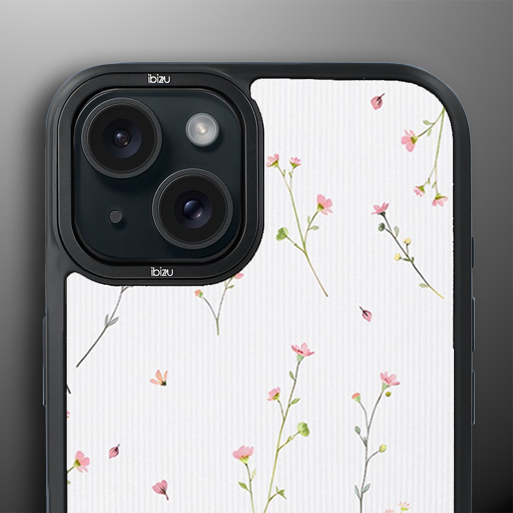 Etui do iPhone 15 IBIZU DropGuard Matt z MagSafe, Pastel Bloom, Polna fantazja (2)