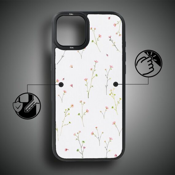 Etui do iPhone 15 IBIZU DropGuard Matt z MagSafe, Pastel Bloom, Polna fantazja (4)