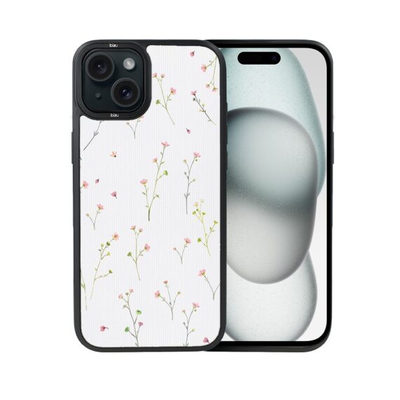 Etui do iPhone 15 IBIZU DropGuard Matt z MagSafe, Pastel Bloom, Polna fantazja (5)