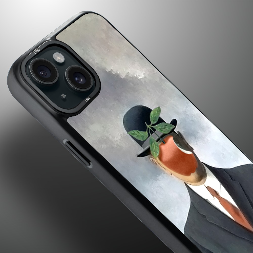 Etui-do-iPhone-15-IBIZU-DropGuard-Matt-z-MagSafe-Rene-Magritte-syn-człowieczy (2)