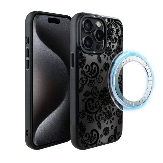Etui-do-iPhone-15-Pro-IBIZU-DropGuard-Matt-z-MagSafe-Midnight-Koronkowa-czerń (6)
