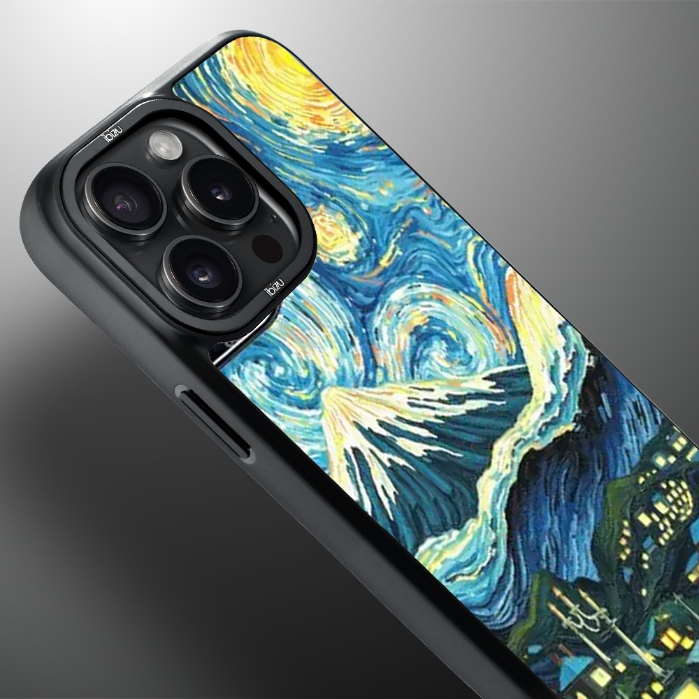 Etui-do-iPhone-15-Pro-IBIZU-DropGuard-Matt-z-MagSafe-Van-Gogh-gwieździsta-noc (2)