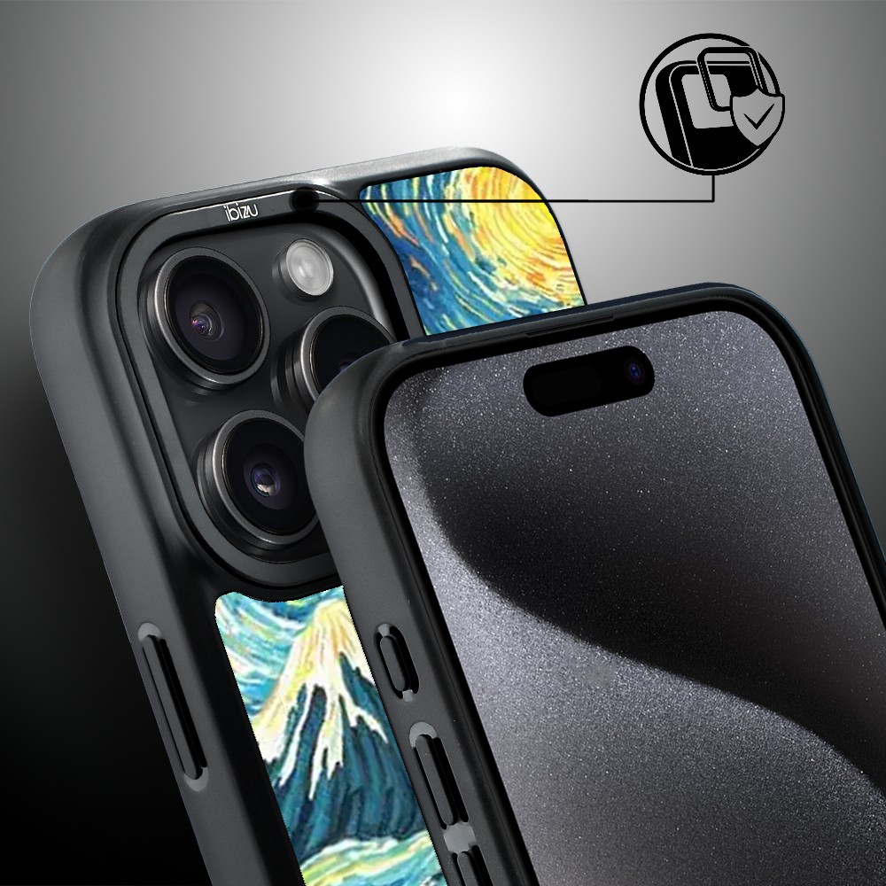 Etui-do-iPhone-15-Pro-IBIZU-DropGuard-Matt-z-MagSafe-Van-Gogh-gwieździsta-noc (3)