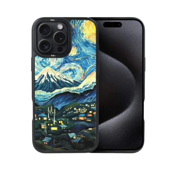 Etui-do-iPhone-15-Pro-IBIZU-DropGuard-Matt-z-MagSafe-Van-Gogh-gwieździsta-noc (8)