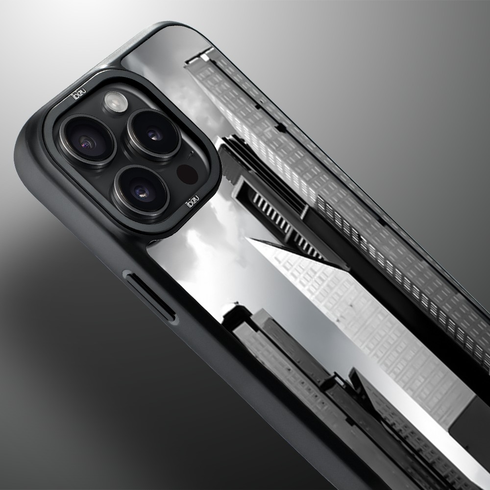 Etui do iPhone 15 Pro Max IBIZU DropGuard Matt z MagSafe, Noir City, Manhattan (4)
