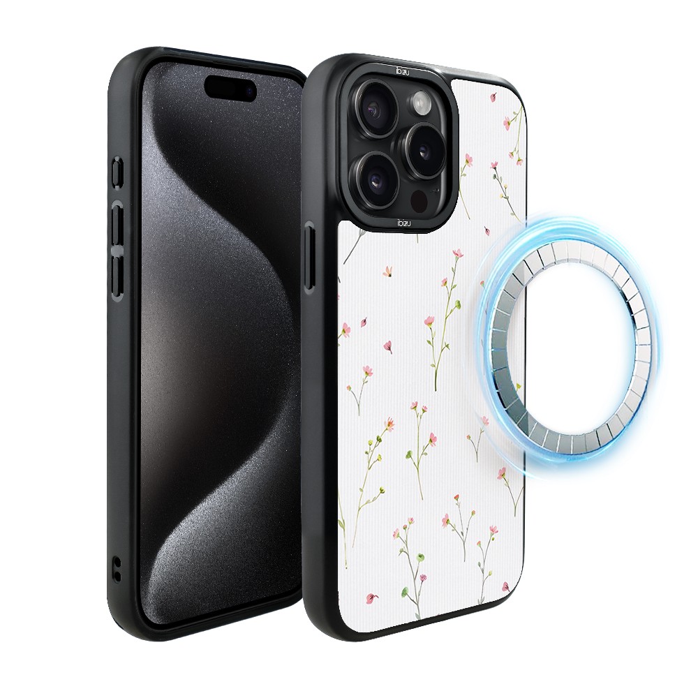 Etui do iPhone 15 Pro Max IBIZU DropGuard Matt z MagSafe, Pastel Bloom, Polna fantazja (3)