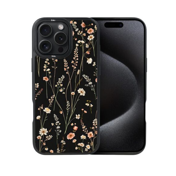 Etui do iPhone 15 Pro Max IBIZU DropGuard Matt z MagSafe, Pastel Bloom, Północny ogród (5)