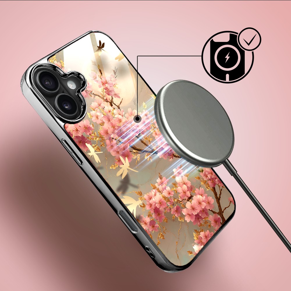 Etui-do-iPhone-16-Elite-Glass-z-MagSafe-szklany-tył-Azja-Taniec-sakury-czarne (8)