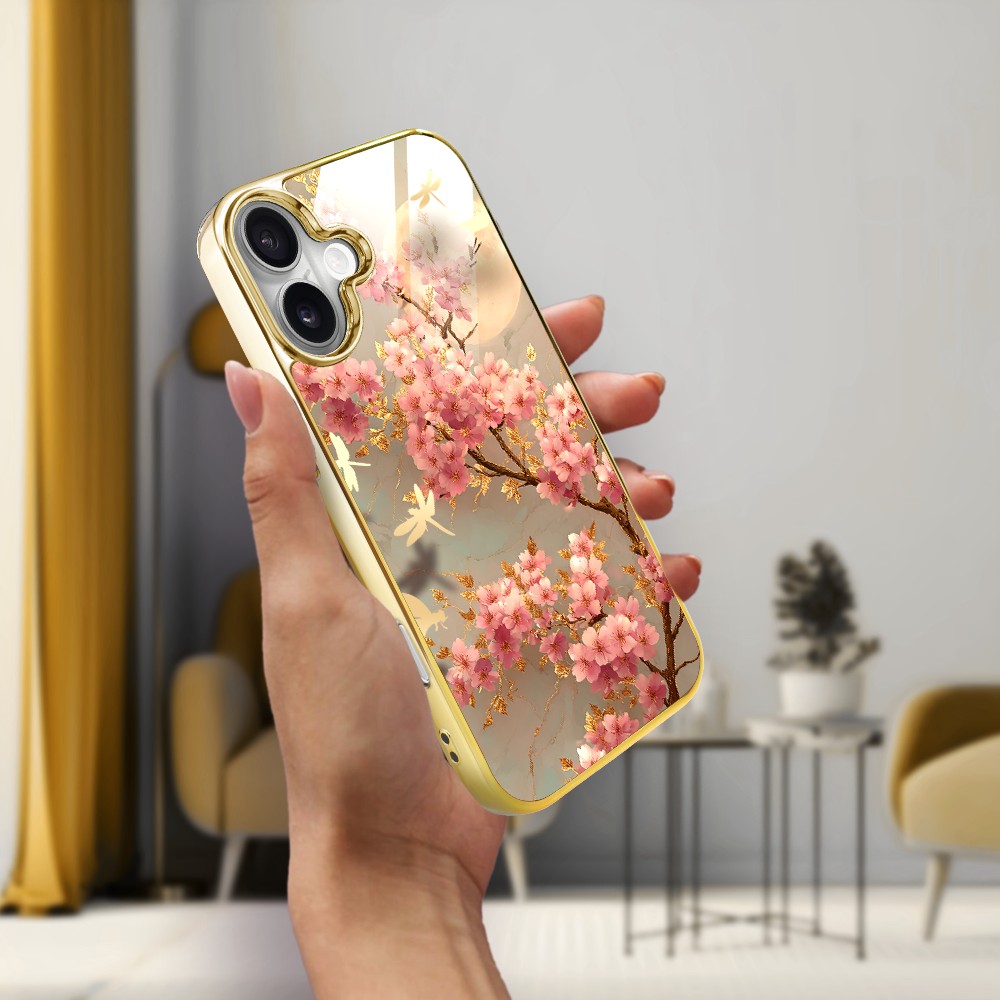 Etui-do-iPhone-16-Elite-Glass-z-MagSafe-szklany-tył-Azja-Taniec-sakury-złote (4)