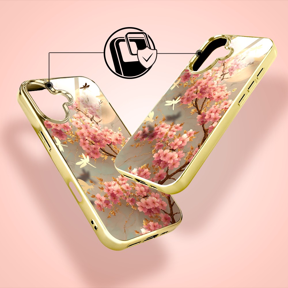 Etui-do-iPhone-16-Elite-Glass-z-MagSafe-szklany-tył-Azja-Taniec-sakury-złote (5)