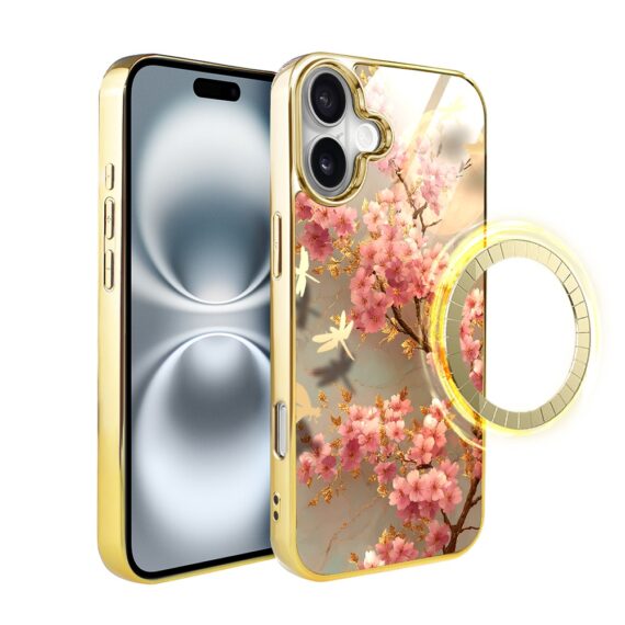 Etui-do-iPhone-16-Elite-Glass-z-MagSafe-szklany-tył-Azja-Taniec-sakury-złote (8)