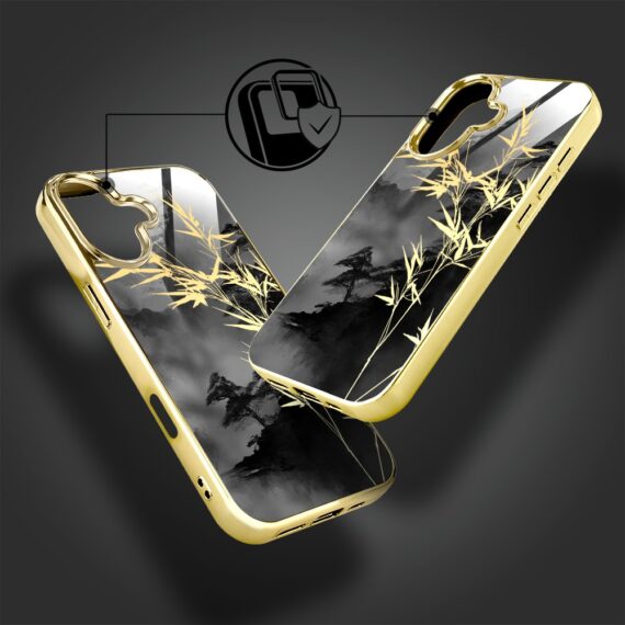 Etui-do-iPhone-16-Elite-Glass-z-MagSafe-szklany-tył-Azja-Złoty-bambus-złote (5)