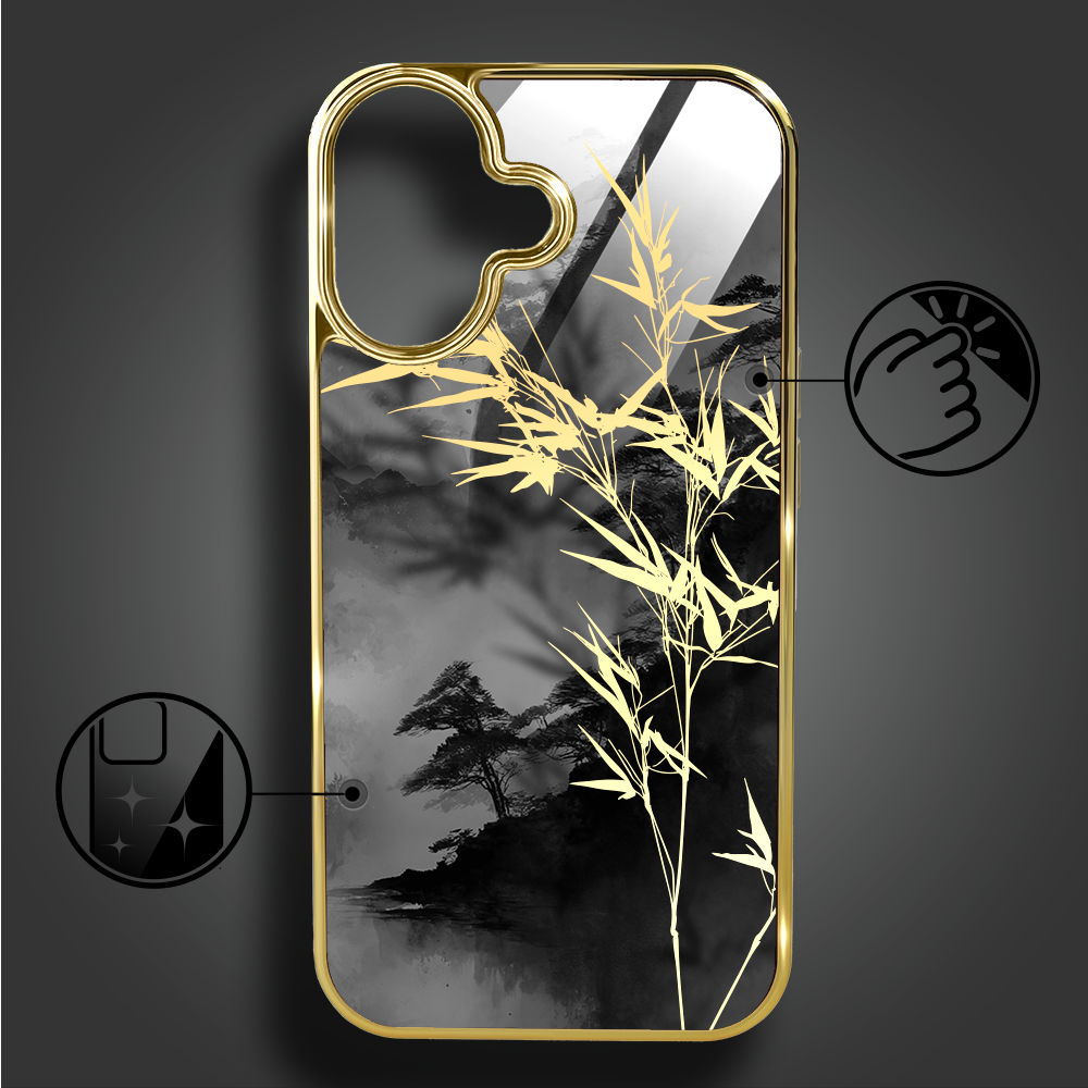 Etui-do-iPhone-16-Elite-Glass-z-MagSafe-szklany-tył-Azja-Złoty-bambus-złote (7)