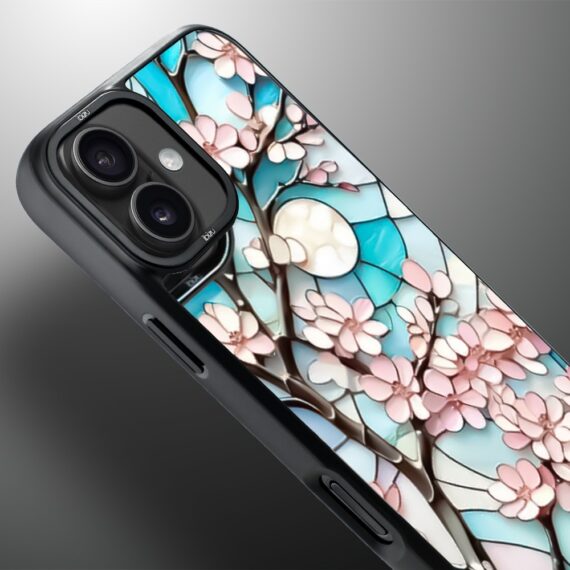 Etui do iPhone 16 IBIZU DropGuard Matt z MagSafe, Barwy Szkła, Księżycowa Wiśnia (7)