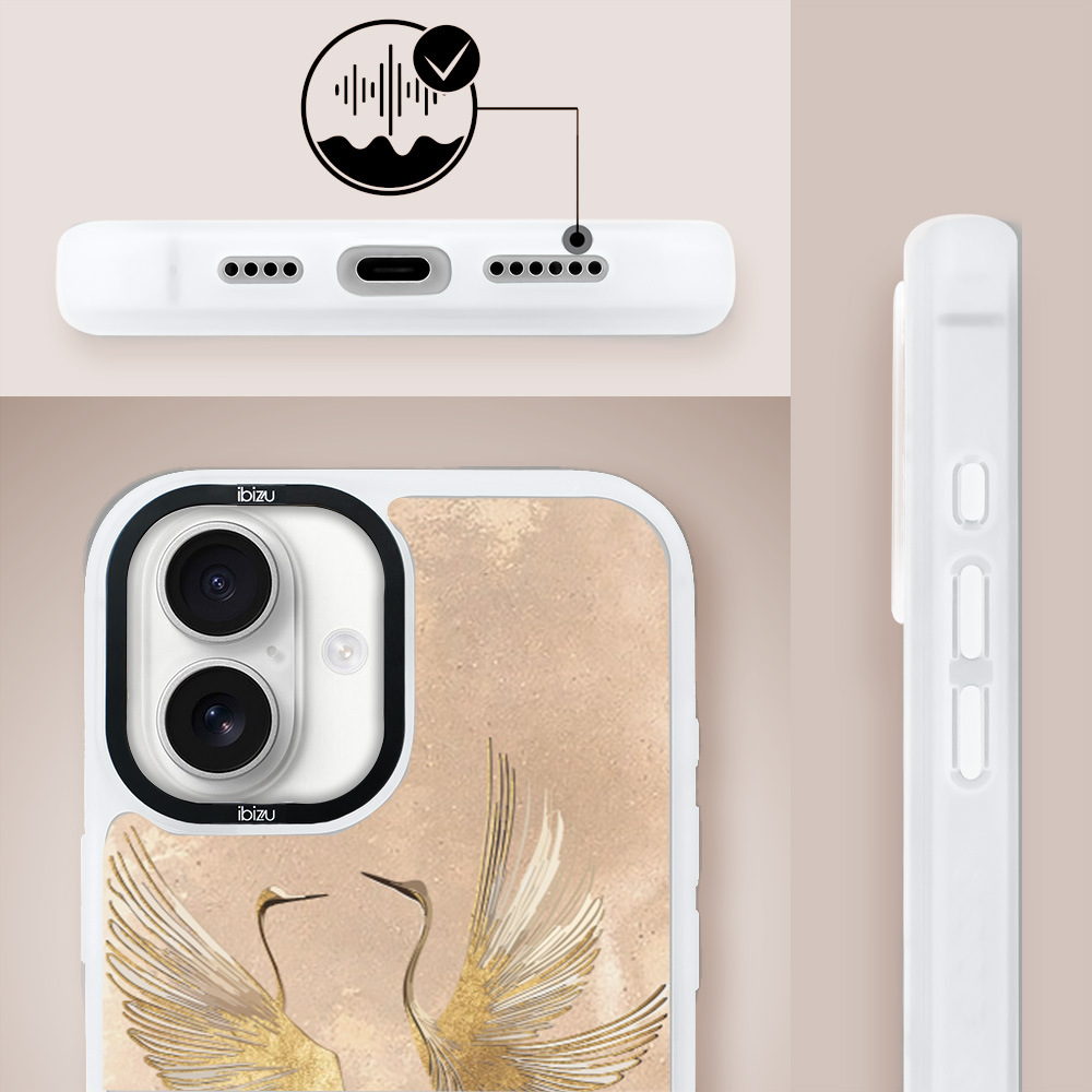 Etui-do-iPhone-16-IBIZU-DropGuard-Matt-z-MagSafe-Boho-Złote-żurawie (4)
