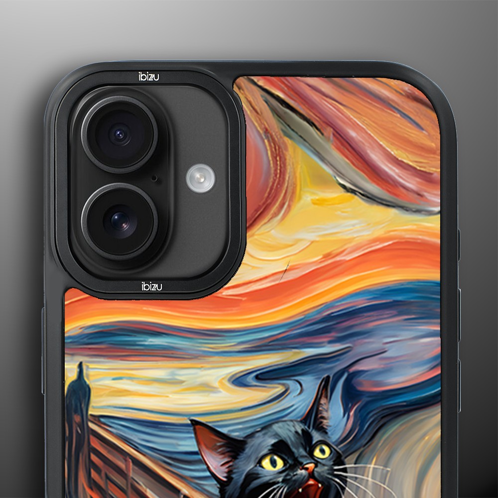 Etui-do-iPhone-16-IBIZU-DropGuard-Matt-z-MagSafe-Edvard-Munch-krzyk-kota (5)