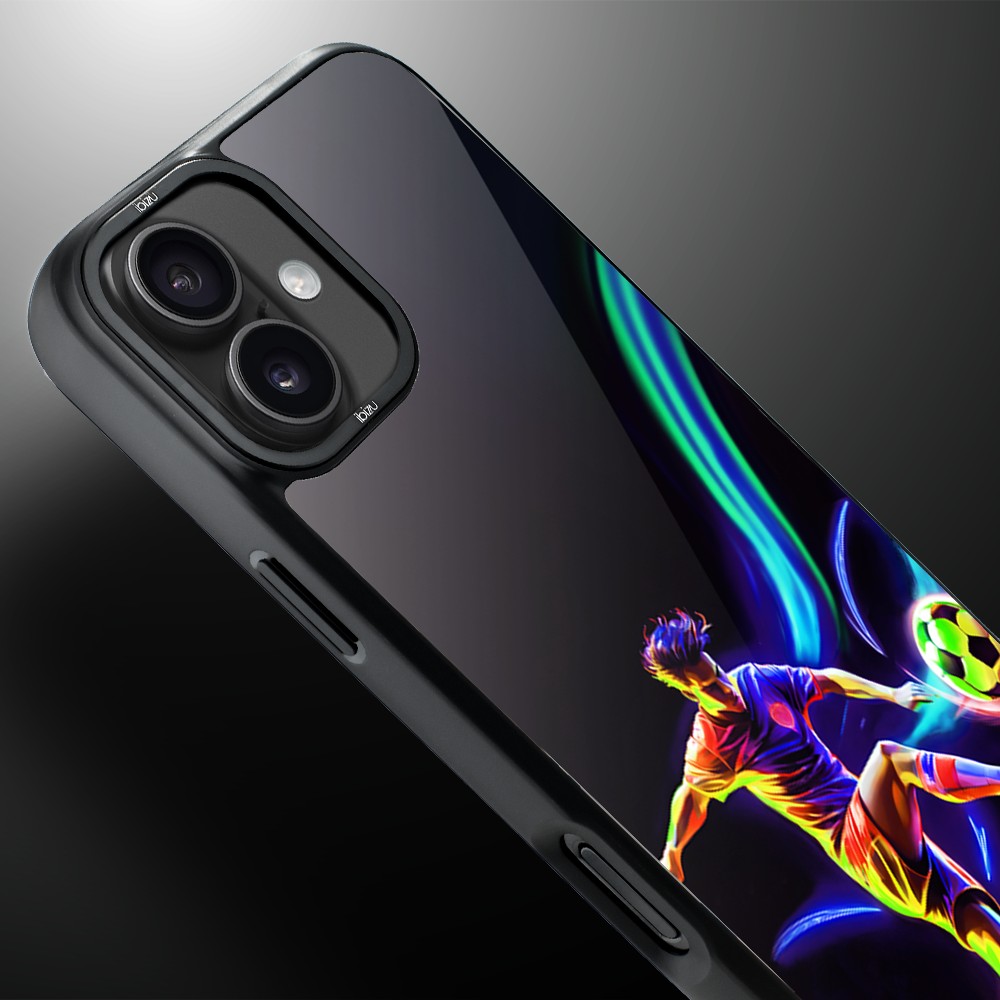Etui do iPhone 16 IBIZU DropGuard Matt z MagSafe, #ElectroMove, W rytmie piłki nożnej (6)