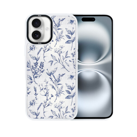 Etui-do-iPhone-16-IBIZU-DropGuard-Matt-z-MagSafe-Pastel-Bloom-Lazurowe-szepty-white (8)