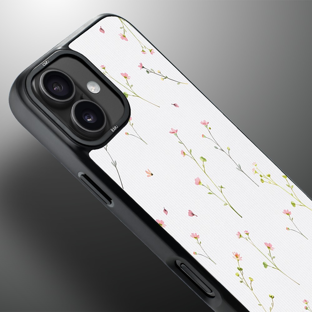 Etui do iPhone 16 IBIZU DropGuard Matt z MagSafe, Pastel Bloom, Polna fantazja (2)