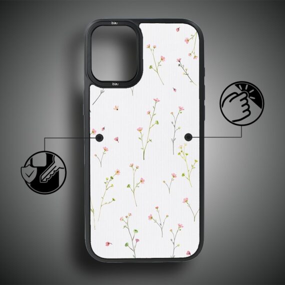 Etui do iPhone 16 IBIZU DropGuard Matt z MagSafe, Pastel Bloom, Polna fantazja (7)