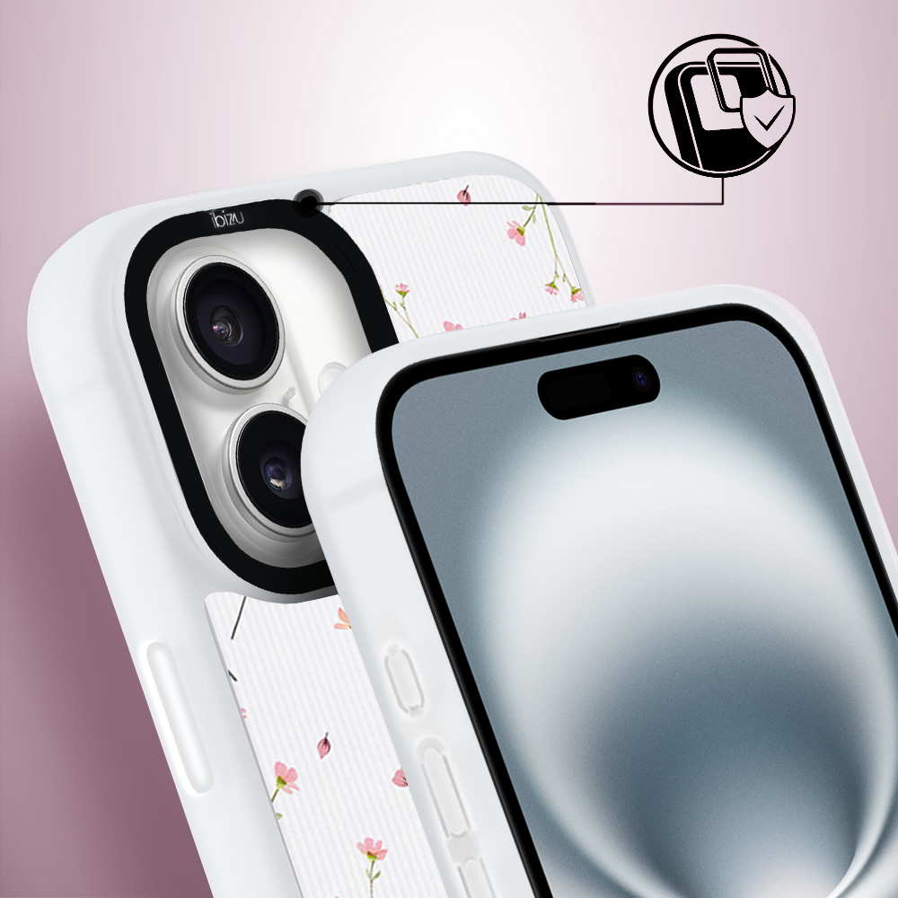Etui-do-iPhone-16-IBIZU-DropGuard-Matt-z-MagSafe-Pastel-Bloom-Polna-fantazja-white (3)