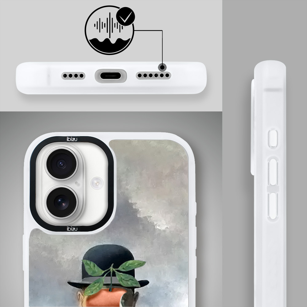 Etui-do-iPhone-16-IBIZU-DropGuard-Matt-z-MagSafe-Rene-Magritte-syn-człowieczy-white (4)