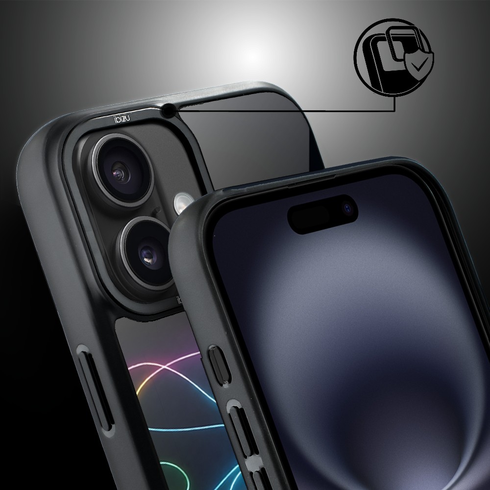 Etui do iPhone 16 Plus IBIZU DropGuard Matt z MagSafe, #ElectroMove, Duch koszykówkiip 16-3