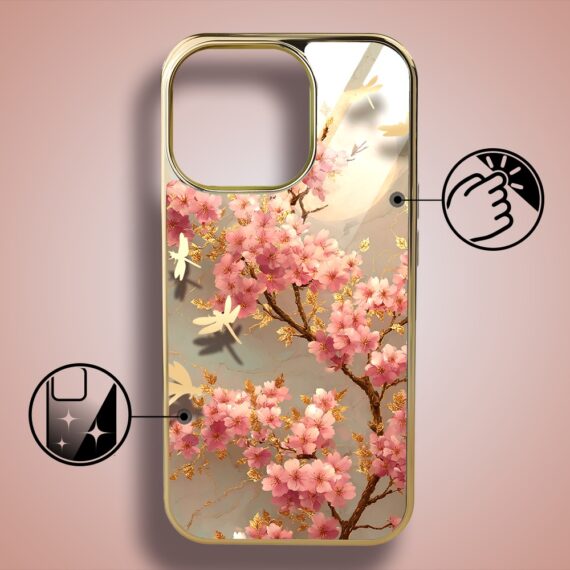 Etui-do-iPhone-16-Pro-Elite-Glass-z-MagSafe-szklany-tył-Azja-Taniec-sakury-złote (6)